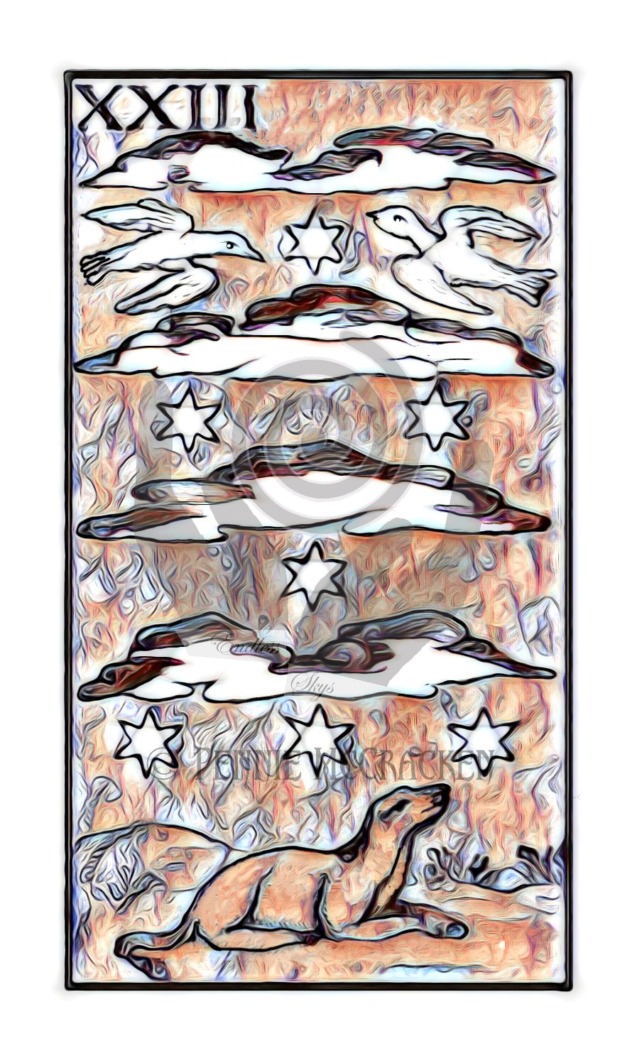 Minchiate Fiorentine Tarot Deck in Broze Style by Pennie McCracken - Endless Skys
