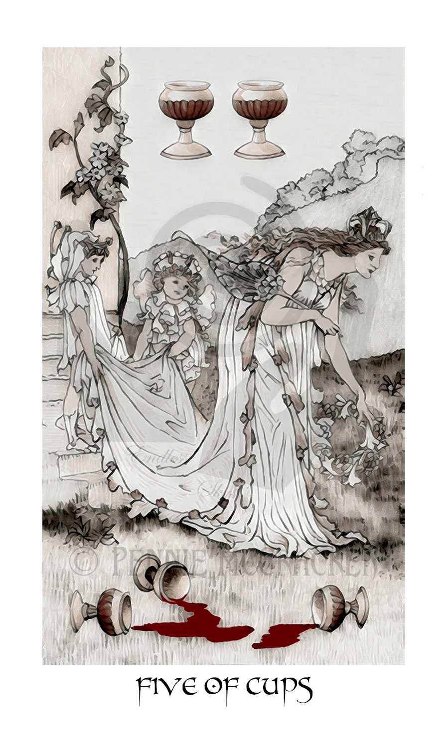 Harmonious Tarot  in a "Muted" Vintage Design by Pennie McCracken - Endless Skys