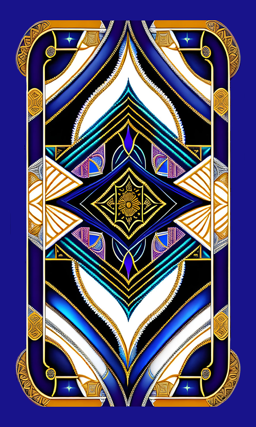 Custom Tarot Card Back Designs by Pennie McCracken - Endless Skys