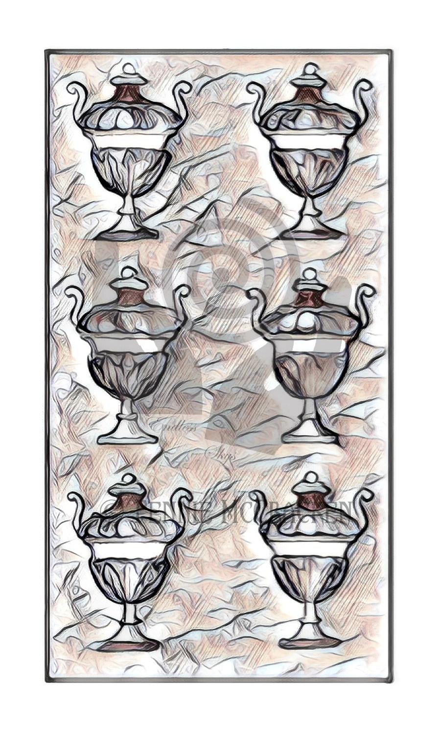Minchiate Fiorentine Tarot Deck in Sketch Style by Pennie McCracken - Endless Skys