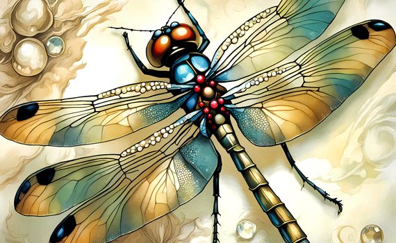 Dragonflies – Transformation and Good Luck!